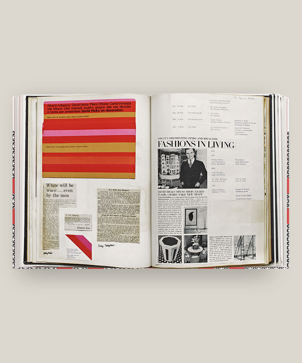 David Hicks Scrapbooks