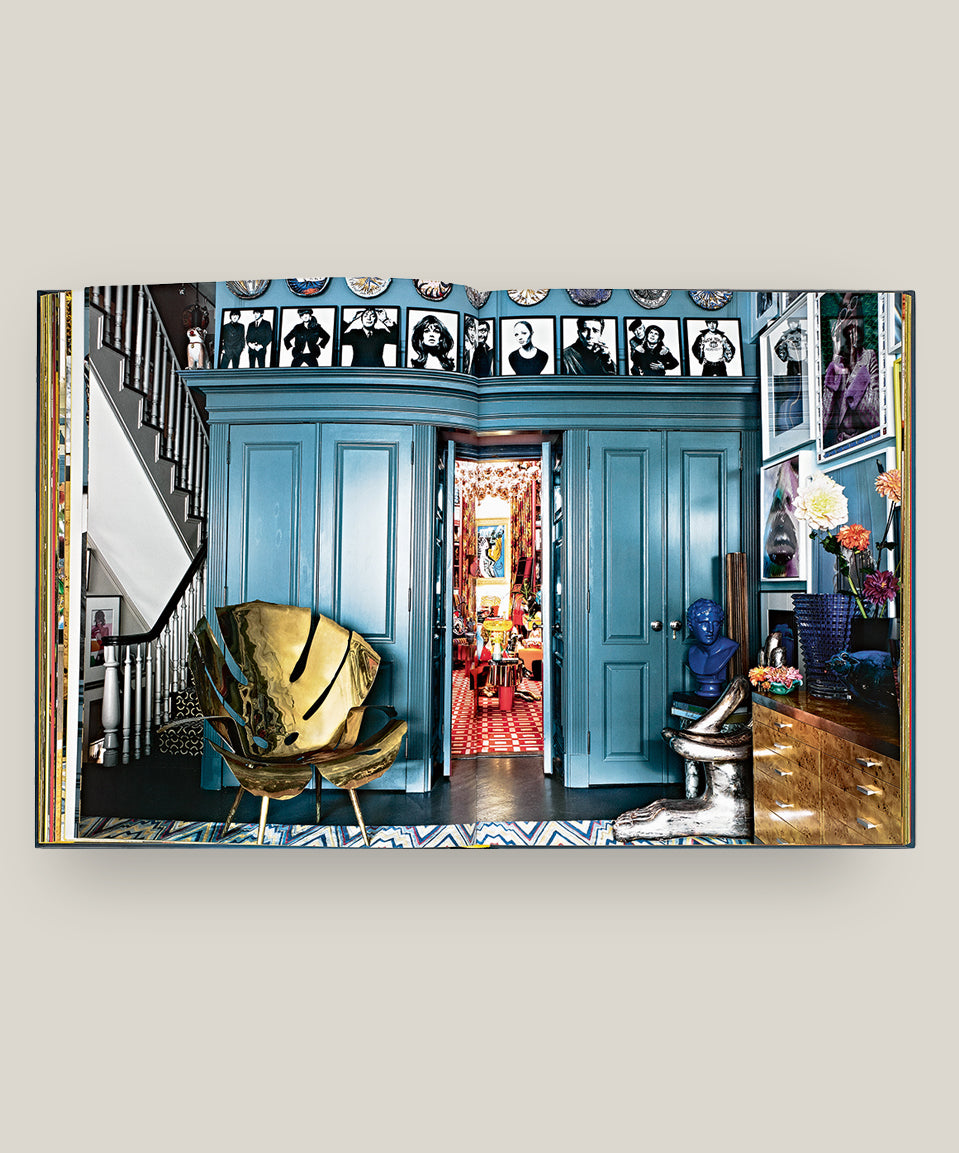 Behind the Blue Door